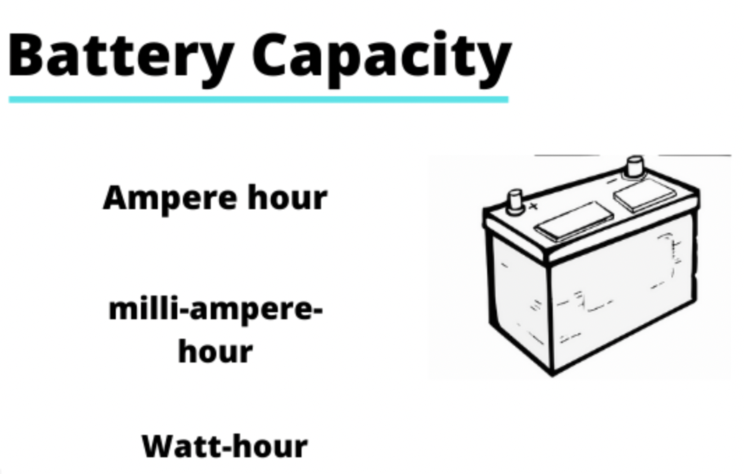Intro to batteries - Battery capacity and energy available