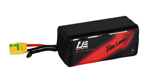 RED V4 6S3P 15Ah — battery pack, alternate view