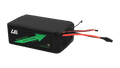 GREEN V2 6S2P 23.68Ah Amprius SA03 battery pack, front and right side with leads