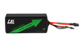 GREEN V2 6S3P 12Ah AMPRIUS SA10 battery pack with matte black wrap