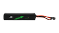 GREEN V2 6S4P 16Ah AMPRIUS SA10 Long battery pack with matte black wrap