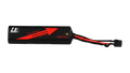 RED V4 6S1P 5Ah Long — High Power battery, black JST-XH balance connector, leads facing right
