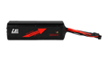 RED V4 6S2P 10Ah — High Power battery, black JST-XH balance connector, leads facing right