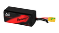 RED V4 6S3P 15Ah — High Power battery, original proportions, transparent background